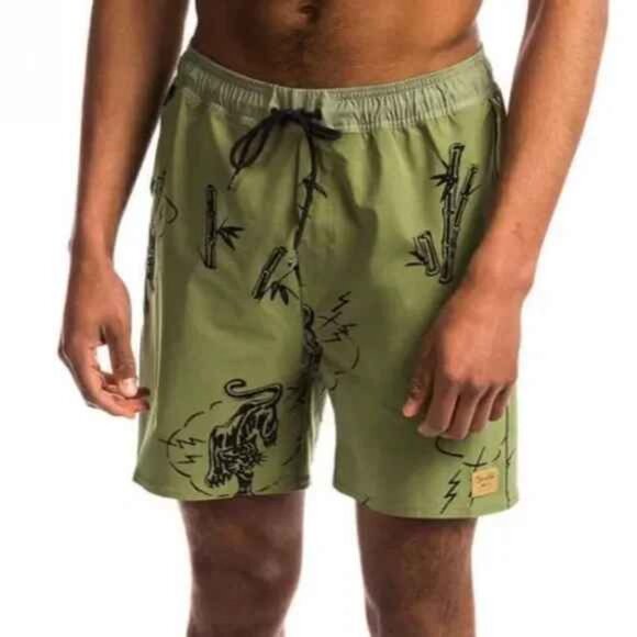 Mens BRIXTON PALMAS BOARD SHORT - Large - Picture 1 of 10